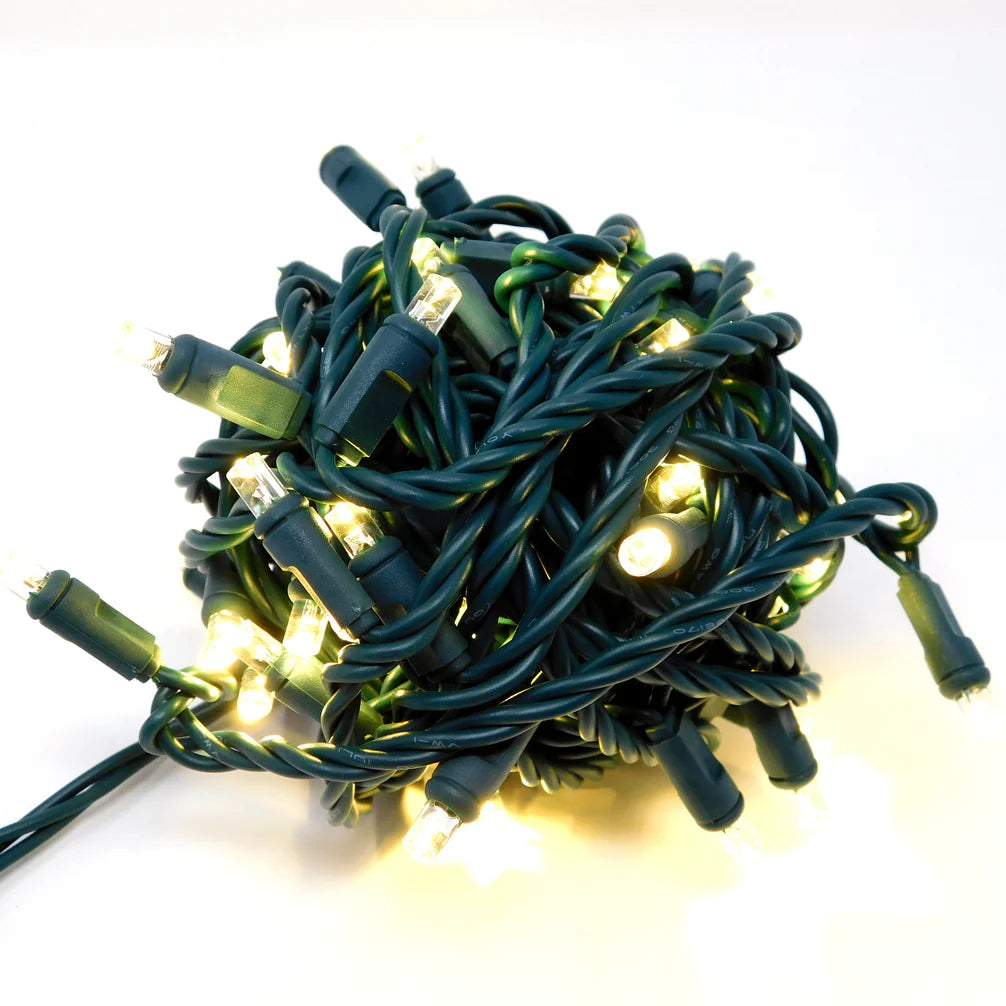 (September) Tree Trunk Light Wrapping